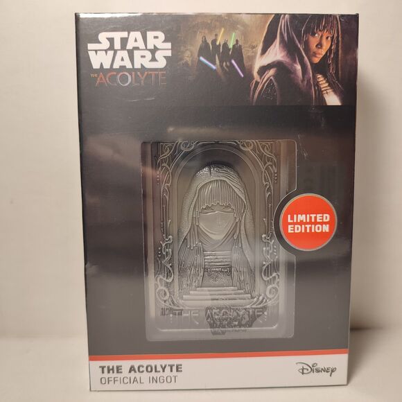 Star Wars The Acolyte Ingot Metal Card Official Disney Collectible Figurine - Picture 1 of 4